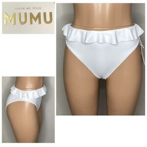 New. Show me your MUMU bikini bottom. XS. Retails $80